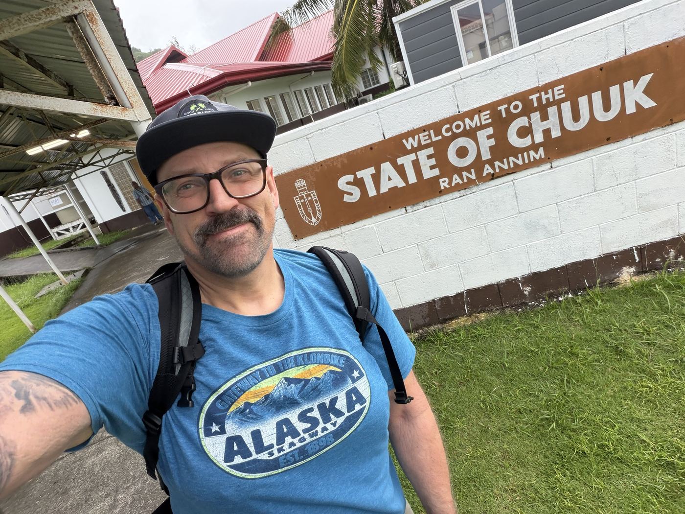 Welcome to the State of Chuuk sign